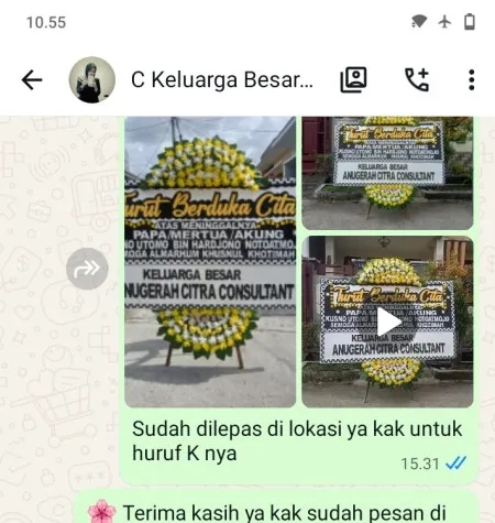 Pengiriman Papan Bunga Duka Pringgowijayan Kutoarjo
