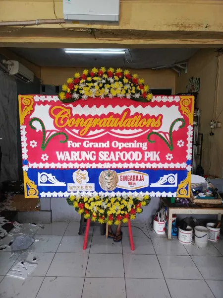 Papan Bunga Ucapan Selamat Pringgowijayan Kutoarjo